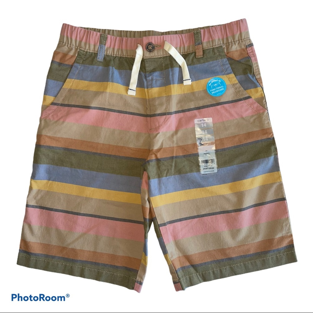 Carter's KID Boy's Multicolor Casual Cotton Shorts